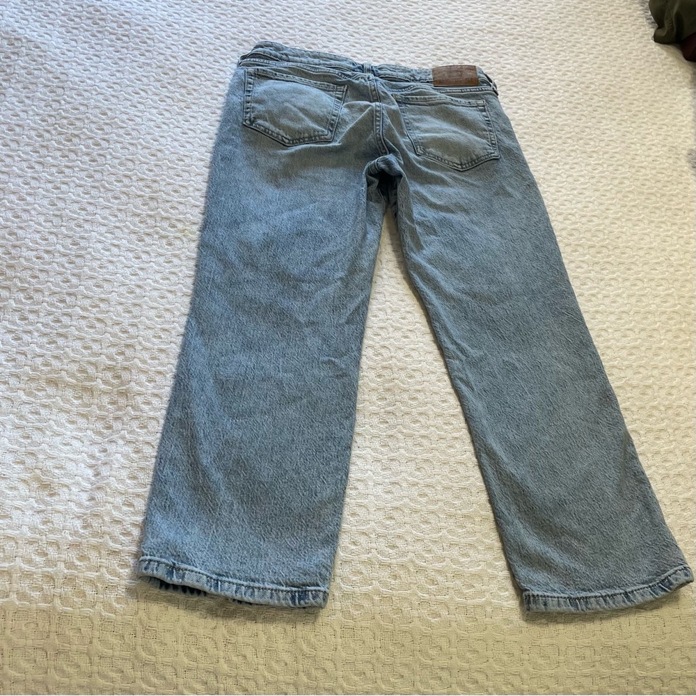 Aeropostale Mid Rise Ankle Straight Jeans - Blue~ Size 10 R Great for casual - Picture 12 of 12